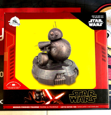 STAR WARS BB8 BRONZE STATUE DISNEY EXCLUSIVE LIMITED EDITION LTD 1000 NIB