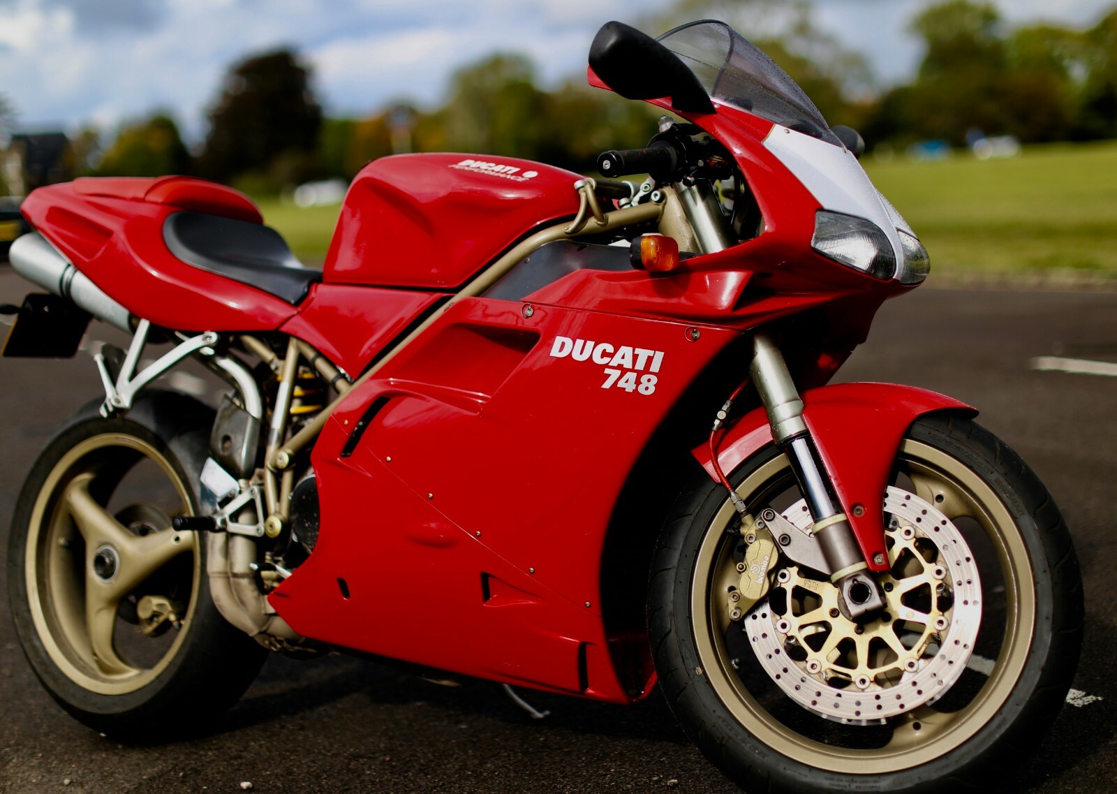 Ducati 748 Bp 853cc Upgrade 1998 Hpi Clear 10 000 Miles On Rebuilt Engine Ebay
