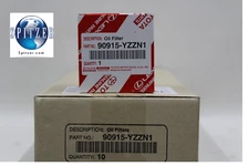 TOYOTA OEM ENGINE OIL-FILTER 90915-YZZN1 case of (10)