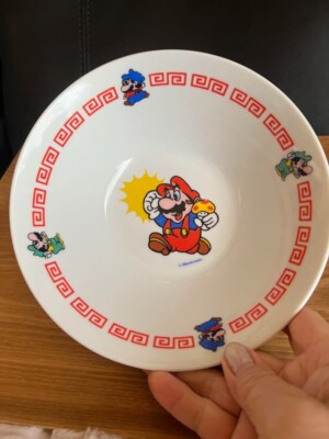 Super Mario FAMILY COMPUTER Retro Ramen Bowl Donburi Rare Japan | eBay