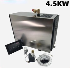 Steam Bath Wet Steam Electric Heating Automatic Drainage Sauna Equipment 4.5KW