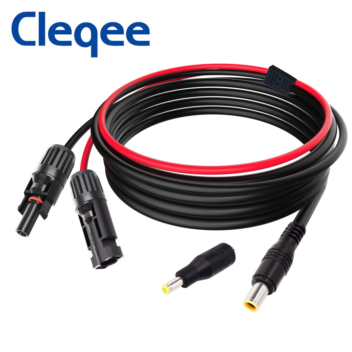 Cavo Di Prolunga Per Pannelli Solari Cleqee - Connettori 5,5 Mm X 2,1 Mm, 16 AWG, 1,4 M | Compatibile Con Generatori Portatili - Foto 9