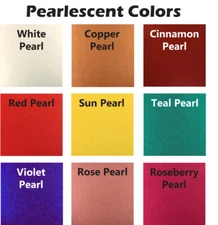 12" x 12" Adhesive-Backed, Pearlescent Vinyl Sheet