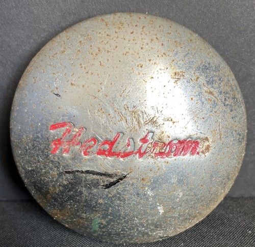 Vintage 1950s Hedstrom Pedal Car Cap Wheel Hub Original Paint