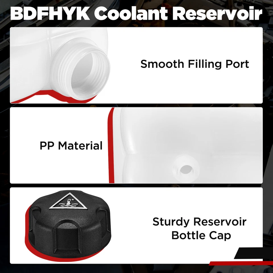 Tanque de expansión de depósito de refrigerante para Mini Cooper Paceman Countryman 2007-2015 Foto 2 de 4