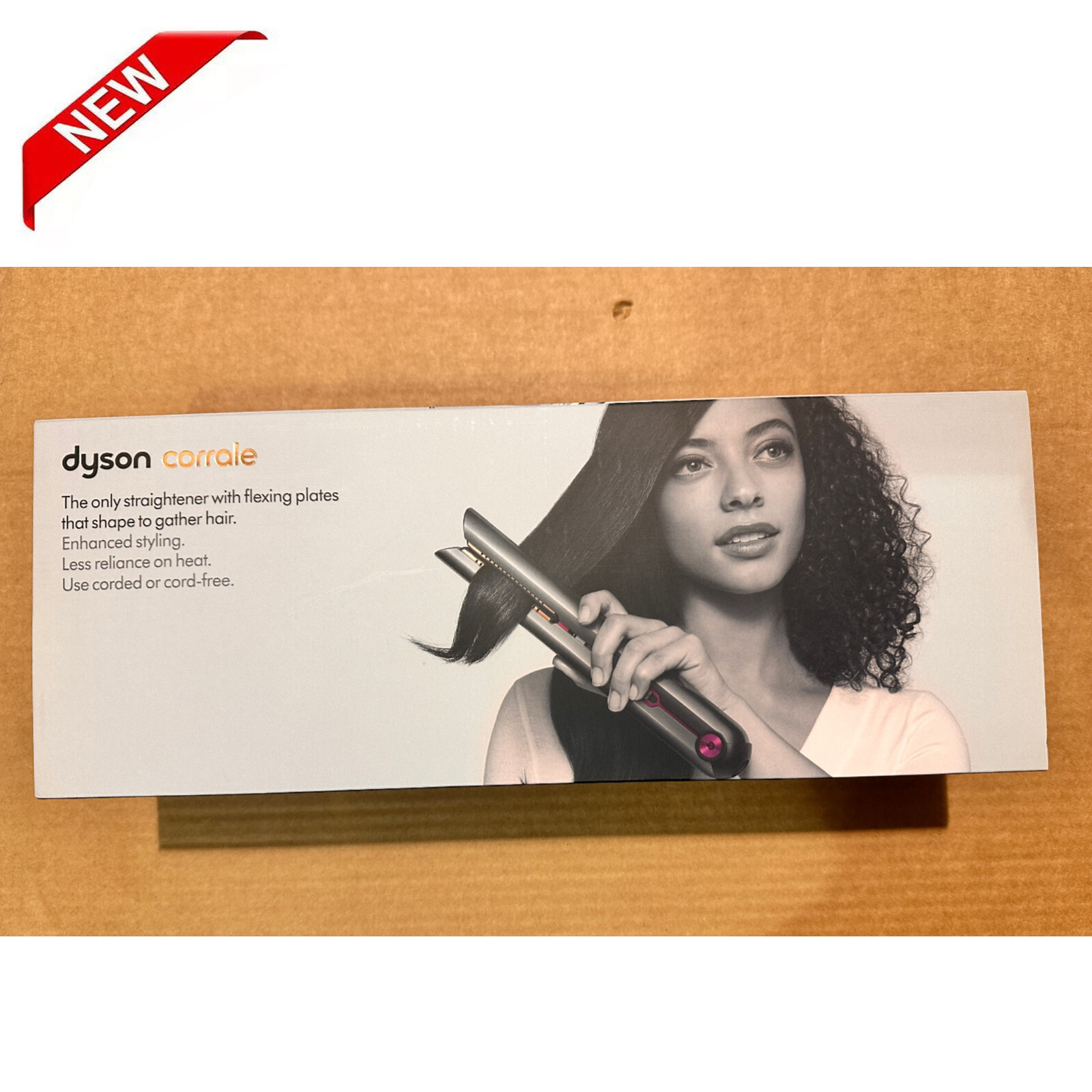Dyson Corrale Hair Straightener - Black Nickel/Fuchsia HS03 With 2 Year Warranty