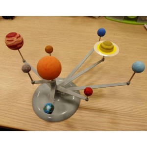 Details About Solar System Planetarium 9 Planets Model Kit Astronomy Science Project Kids Toys