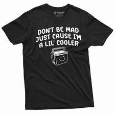 Men's Funny Lil Cooler double meaning T-shirt Birthday Gift funny saying Tee