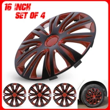 16" Set Of 4 Wheel Hub Caps Cover Replacements for R16 Tire & Steel Rim 