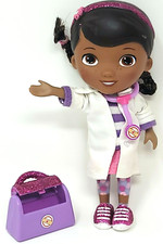 Doc Mcstuffins Time For A Checkup Playset Doc is In Doll with Stethoscope  Bag