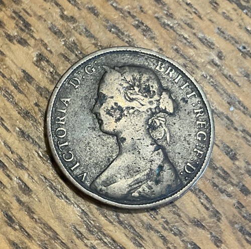 Britain - 1862 Half Penny - Victoria - Picture 2 of 2