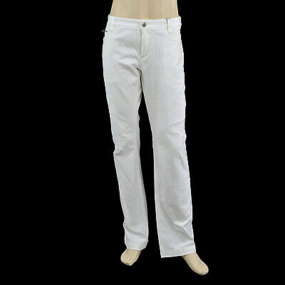 $295 DOLCE & GABBANA White LEADER Men's Denim D&G Jeans NEW COLLECTION |  eBay