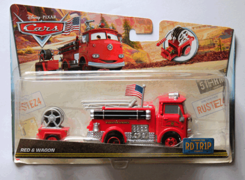 Disney Pixar Cars Road Trip Red and Wagon Imperfect packaging Save 8% 