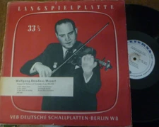 DAVID OISTRAKH - KONWITSCHNY / MOZART violin concerto K 219 / ETERNA