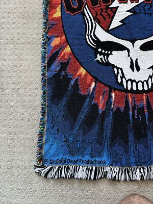 Vintage 90s San Francisco Giants Grateful Dead Productions Blanket