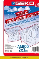 NBrand Telone Poliet. Para Pioggia Amico mt 3x2 Pezzi 28 110/1