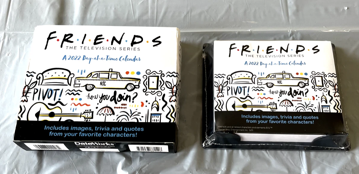 FRIENDS | A 2022 Day-at-a-Time Calendar NEW! | eBay