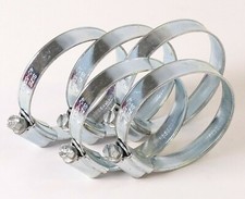 Worm Drive Hose Clips - Pipe Clamps W1 Jubilee Type Rubber Silicone PVC Tube