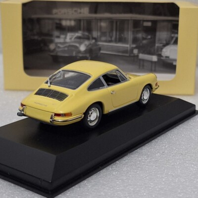 Porsche 911 901 Coupe Yellow Light 1963 1:43 Minichamps WAP 020