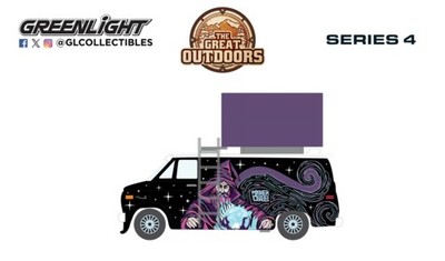 Greenlight 1/64 The Great Outdoor Series 4 1978 GMC Vandura Custom Van 38080-C