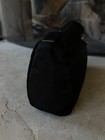 1990 PRADA / Large Black Travel Zip Pouch Bag *SPOTLESS INTERIOR* — photo 8