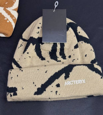 Arc'teryx Grotto Toque Beanie Light Brown Merino Wool Winter Hat NWT