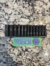 Matco 14 Deep Metric Impact Socket Set 6 Point Matco 14 Deep Metric Impact Socket Set 6 Point