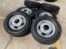 17 Dodge Ram 3500 Dually 8x200 Wheels Rims 2703 2704 Oem Nexen Tires