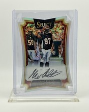 2016 Panini Select Geno Atkins Die-Cut Silver Prizm Auto #/99 Bengals