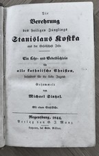 1844 Die Verehrung des heiligen Jünglings Stanislaus Kostka.