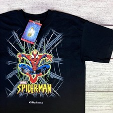 Vintage Spider-Man Marvel Comics T-shirt size YOUTH Large