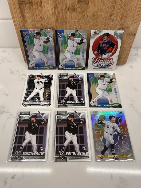Munetaka Murakami - Lot Of 9 - Mini Diamond / Base / Insert / RC’s