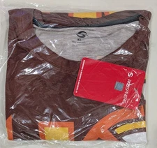 Men's XL Official John Cena San Diego Farewell Tour Shirt Brown - WWE ProSphere