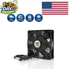 Efficient AXIAL 120mm Muffin Fan, 1800 RPM, Low Noise Cooling Solution