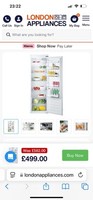Hotpoint HF 1801 E F2 UK - White Integrated Frost Free Freezer 