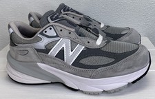 New Balance Made In USA 990v6 Women's Size 7D Gray Suede Athletic Running Shoes
