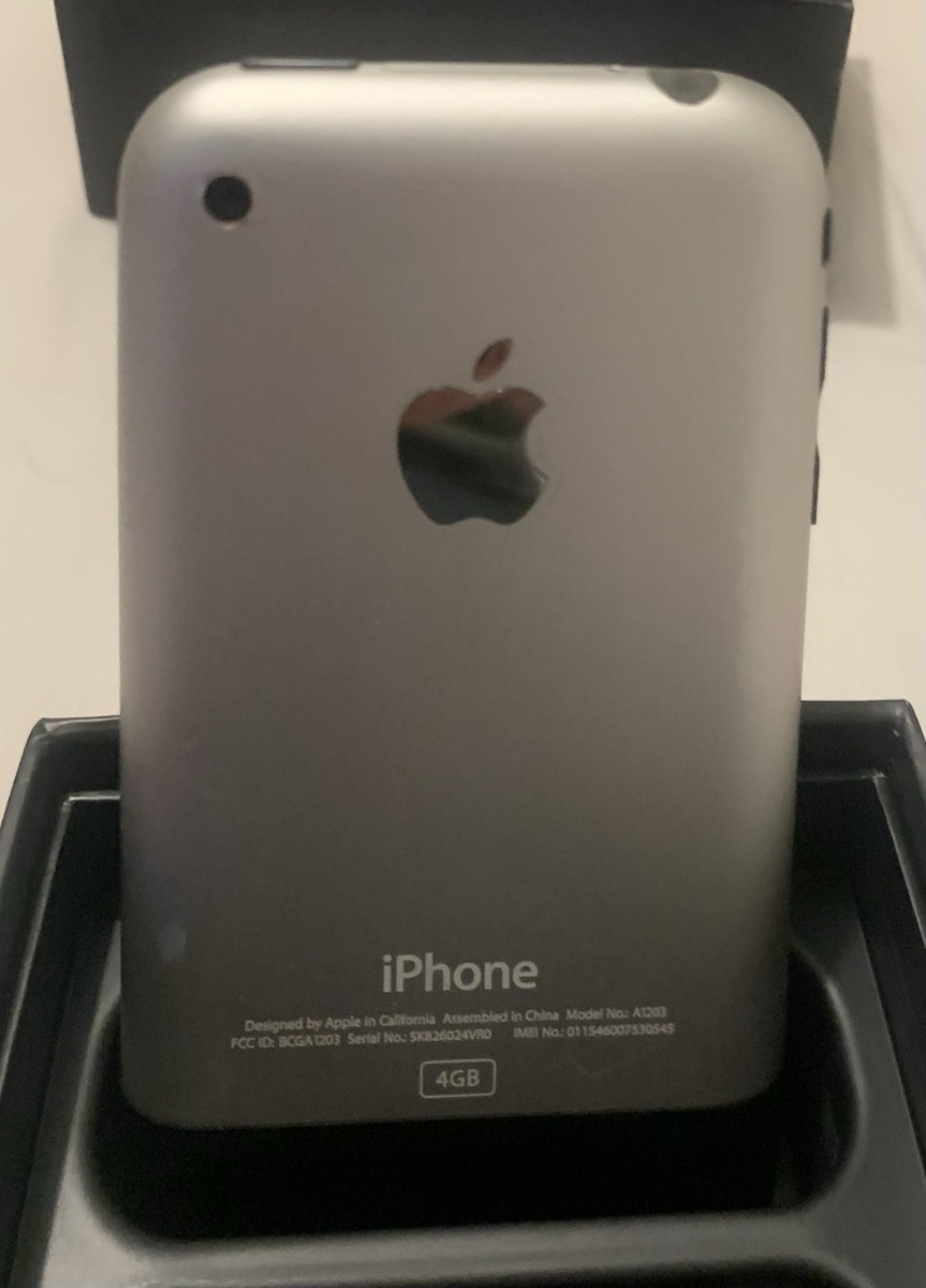 Apple 1st Generation A1203 iPhone 2G 4GB MA501LL/A - #82602 | eBay