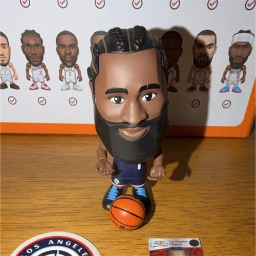 NBA Ballers James Harden Los Angeles Clippers Figure with Sticker, Card