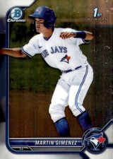 2022 Bowman Chrome 1st- Martin Gimenez
