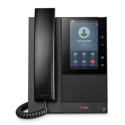 Poly CCX 500 5'' LCD PolyHD Voice Acoustic PoE-fähiges IP-Telefon mit Freisprecheinrichtung