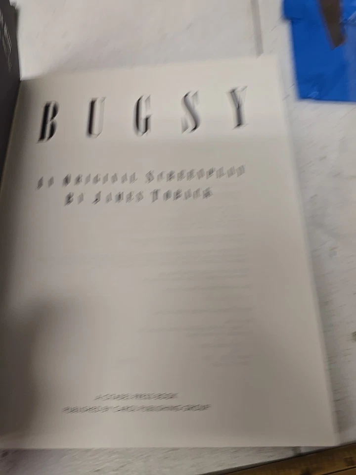 Bugsy Original Screenplay Signed By James Toback - Image 4 of 4