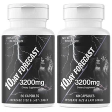 3200mg Forecast Extreme Potency Male Enhancement Pill! Last up to 3 Days! 2 Pack