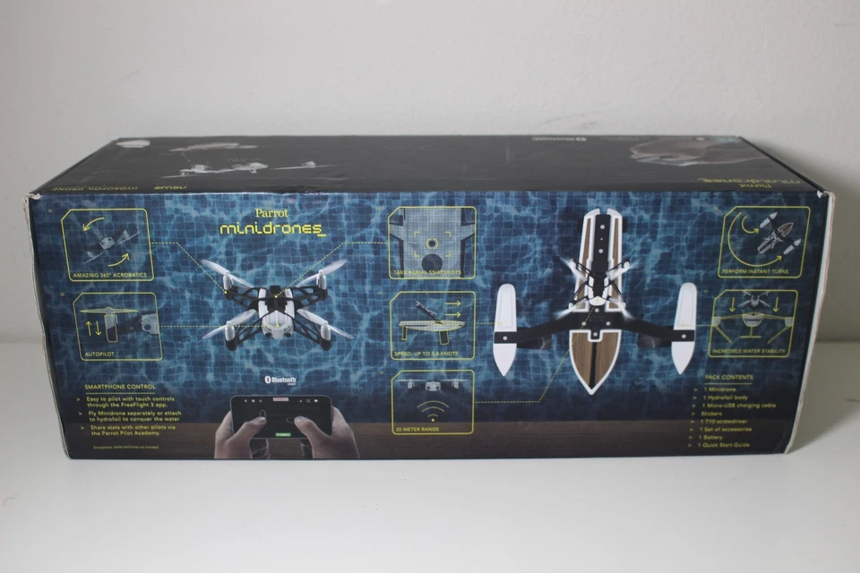 Parrot Mini Drones Hydrofoil Drone Newz - New Open Box - Image 2 of 4