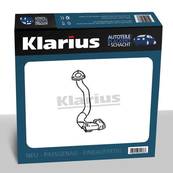 Klarius Auspuff Frontrohr für Citroen / Peugeot AX + Saxo + 106 I + 106 II-image