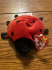 Vintage 1995 Beanie Baby Lucky Lady Bug Plush Bean Bag Doll 4040 DOB 5-1-95
