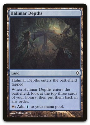 Halimar Depths #137 (NM) Worldwake WWK Magic MTG