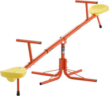 Seesaw Teeter Totter for Kids Outdoor, 100 Lbs Load Capacity per Seat, Sit and S