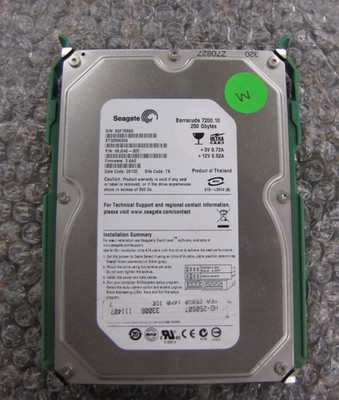 Seagate ST3250620A Barracuda 7200.10 250GB ATA-100/IDE 3.5'' HDD TESTED WORKS