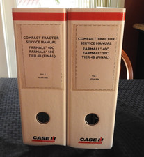 2014-2025 Case Ih Farmall 40c 50c Tractor Service Repair Manual Set Excellent!