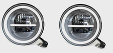 Pour Suzuki Samurai SJ410 SJ413 17.8cm LED Rond Phare Avant Paire DRL Hi/Lo
